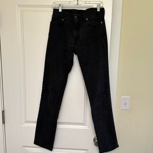 Levis 511 Black Slim Fit Jeans
